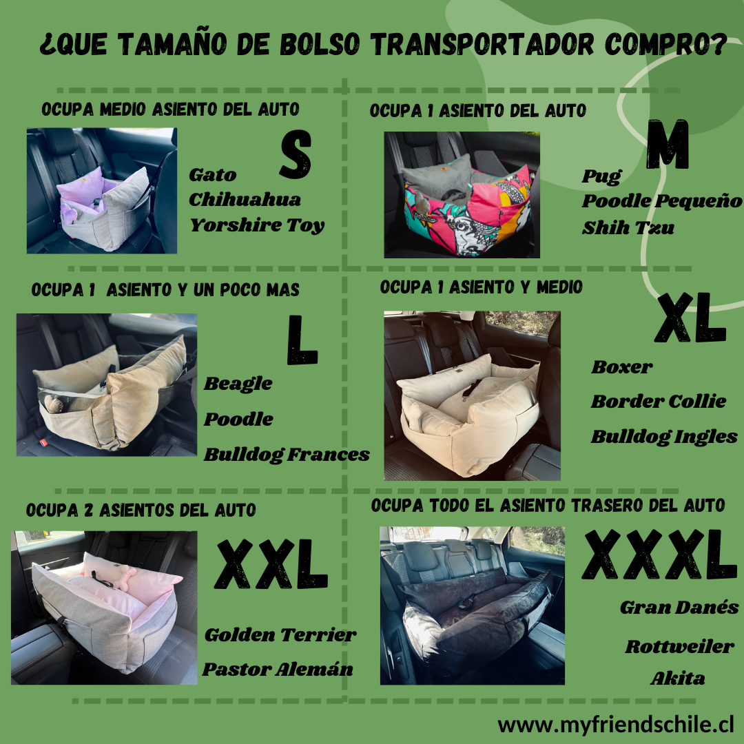 Bolso Transportador 2 en 1 para mascotas Modelo Gris Lila