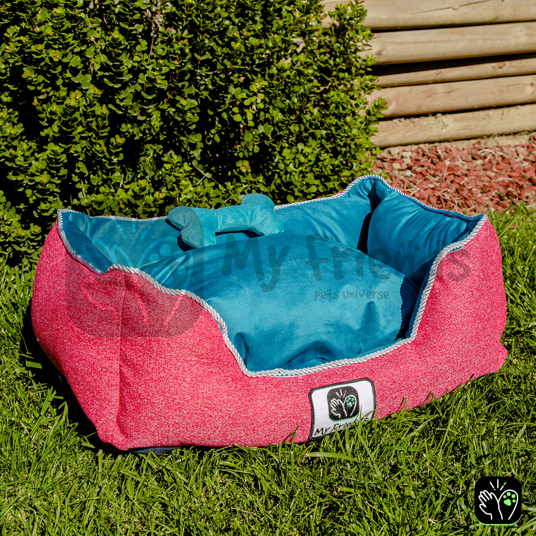 Cama de mascota diseño "Fucsia/calipso"