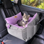 Bolso Transportador 2 en 1 para mascotas Modelo Gris Lila