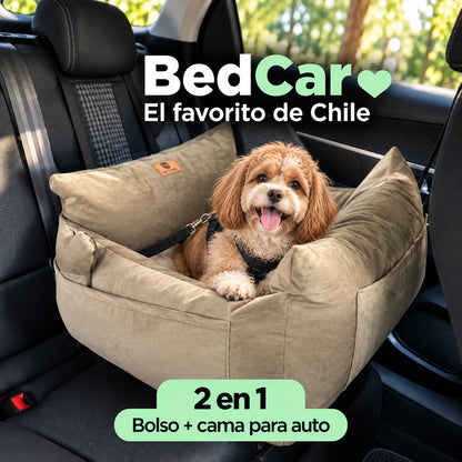 Bolso Transportador 2 en 1 para mascotas Modelo Verde Musgo