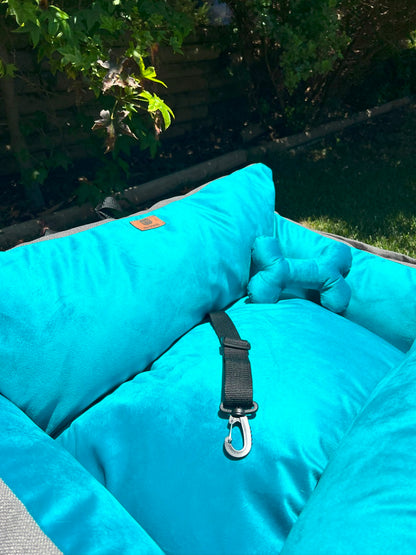 Bolso Transportador 2 en 1 para mascotas Modelo Gris/Calipso