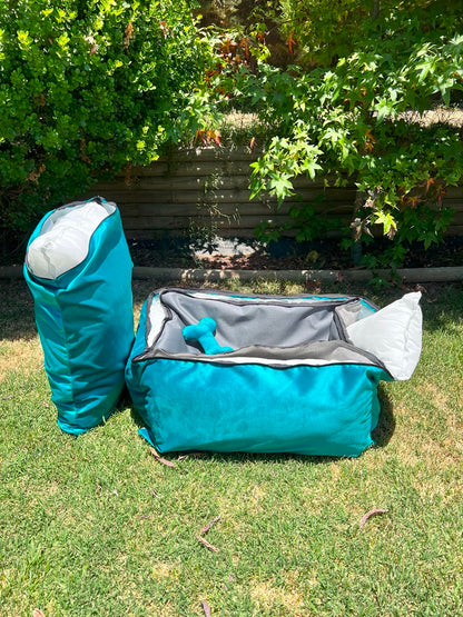 Bolso Transportador 2 en 1 para mascotas Modelo Gris/Calipso