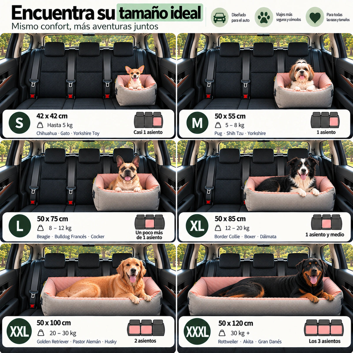 Bolso Transportador 2 en 1 para mascotas Modelo Black