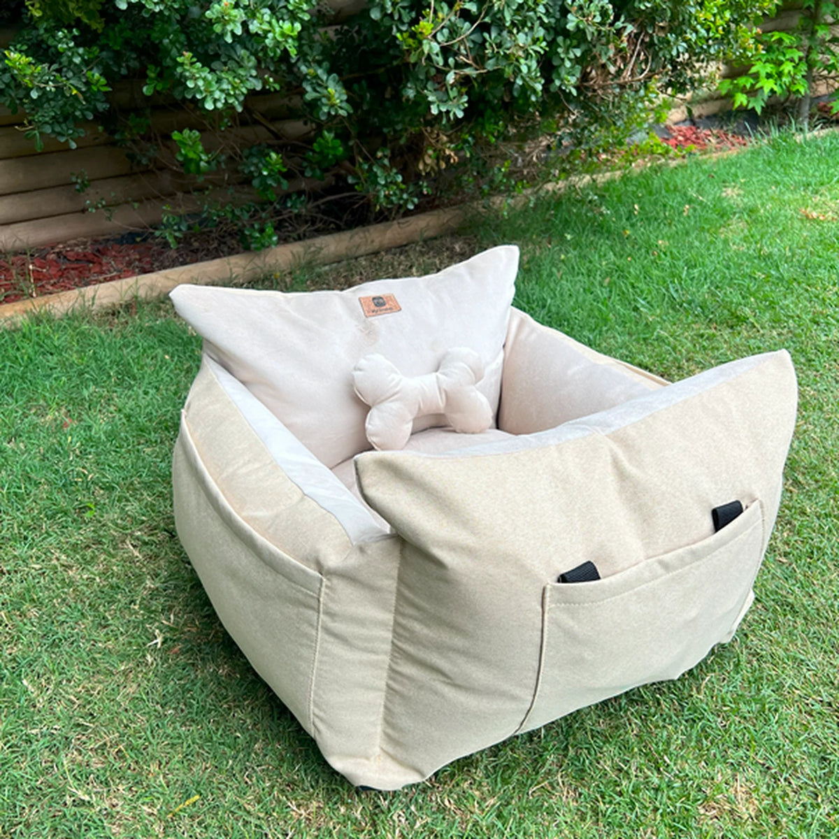 Bolso Transportador 2 en 1 para mascotas Modelo Beige