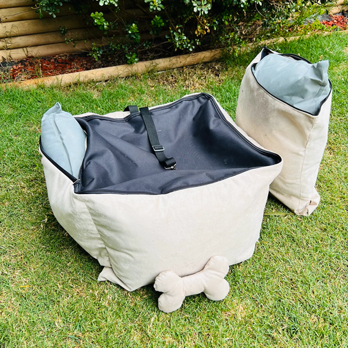 Bolso Transportador 2 en 1 para mascotas Modelo Beige