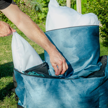 Bolso Transportador 2 en 1 para mascotas Modelo Turquesa