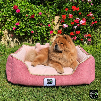 Cama de mascota diseño "rosada"