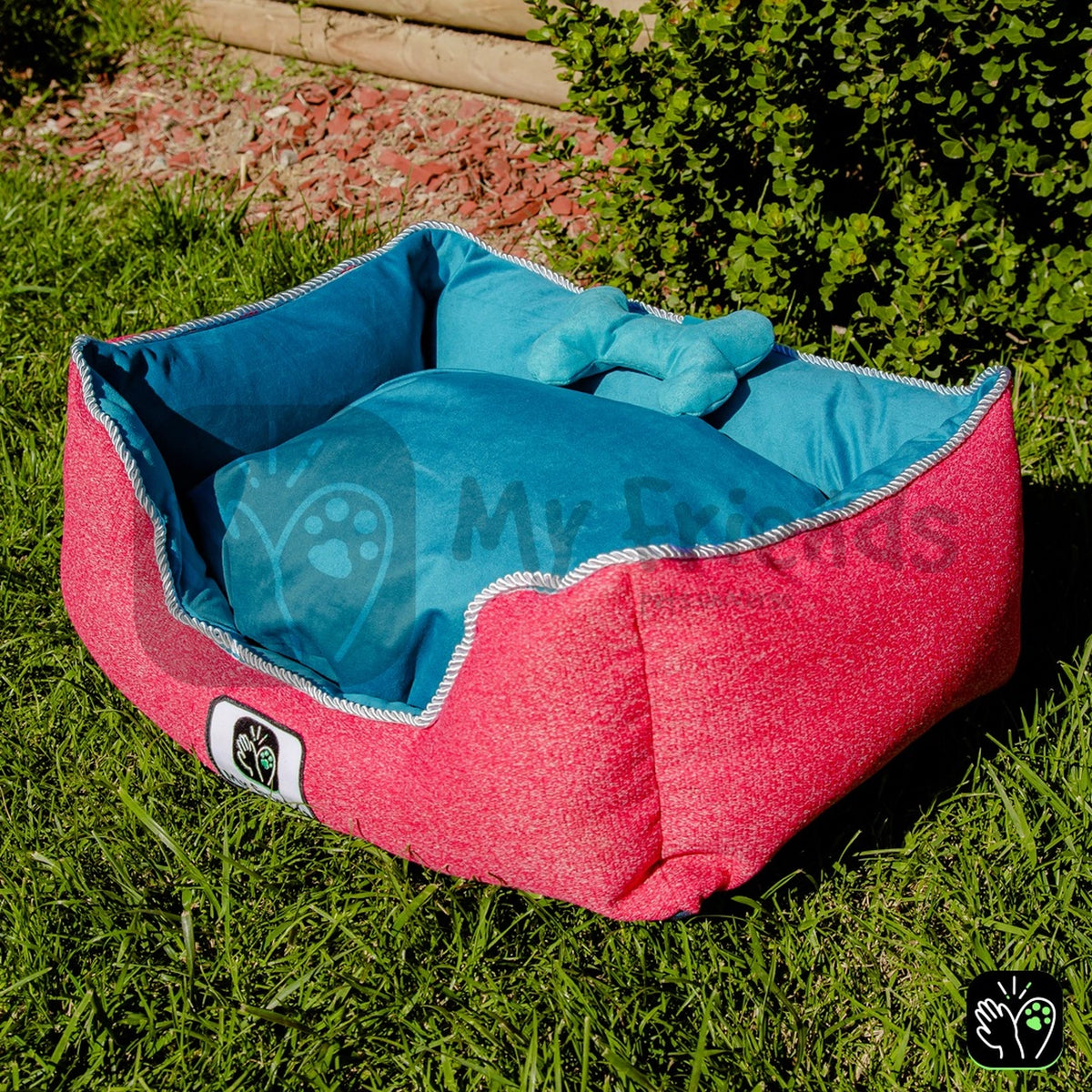 Cama de mascota diseño "Fucsia/calipso"