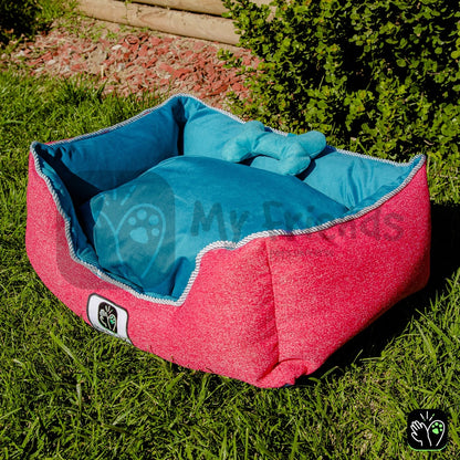 Cama de mascota diseño "Fucsia/calipso"
