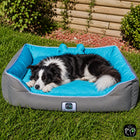 Cama de mascota diseño "gris/calipso"