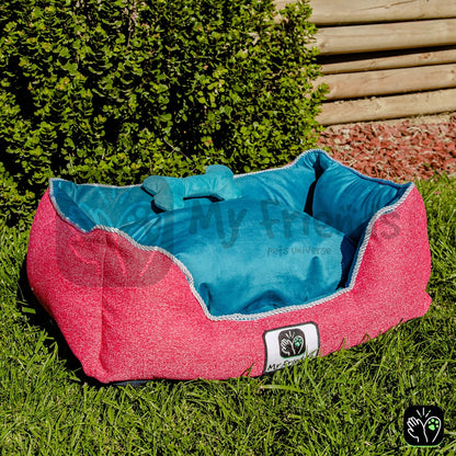 Cama de mascota diseño "Fucsia/calipso"