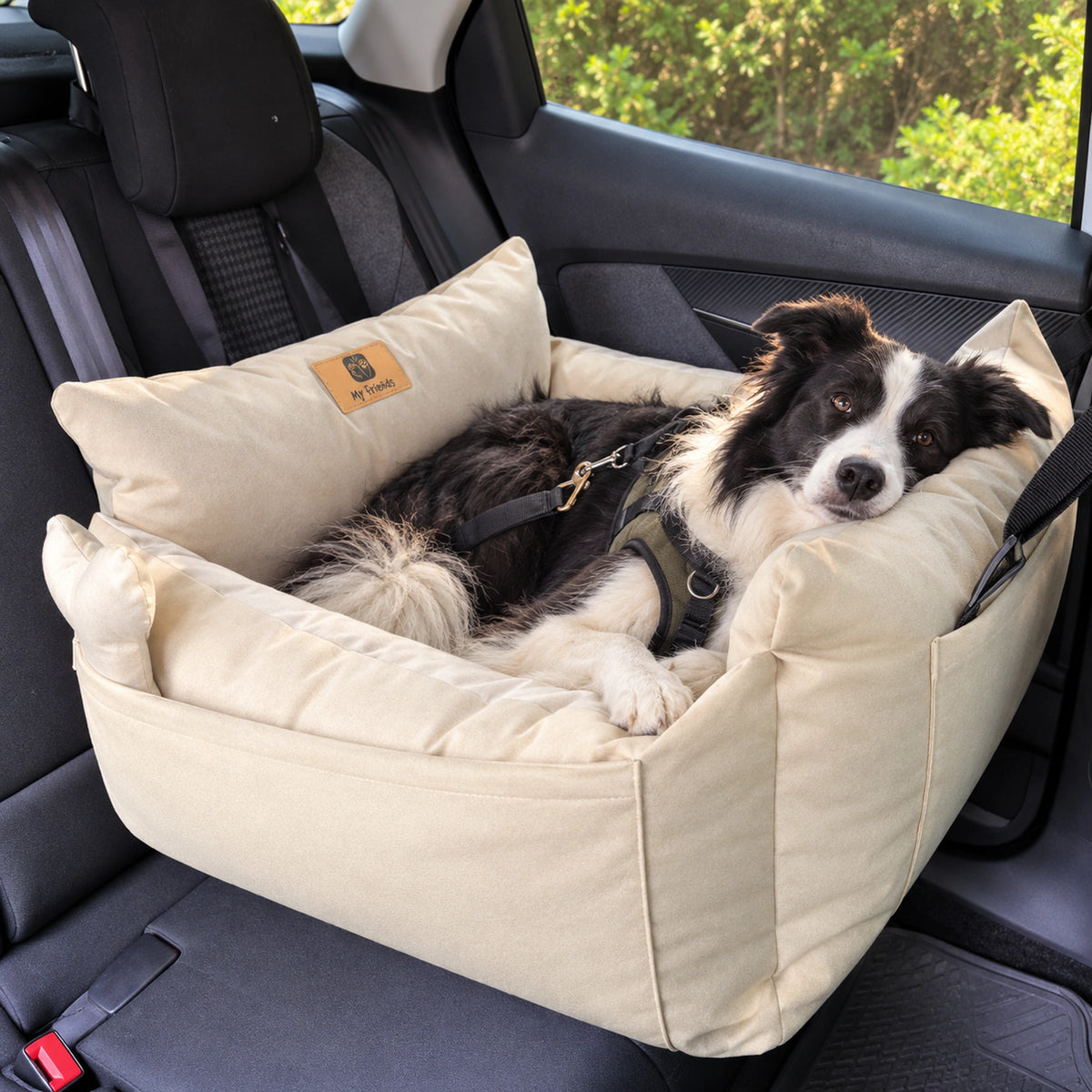 Bolso Transportador 2 en 1 para mascotas Modelo Beige