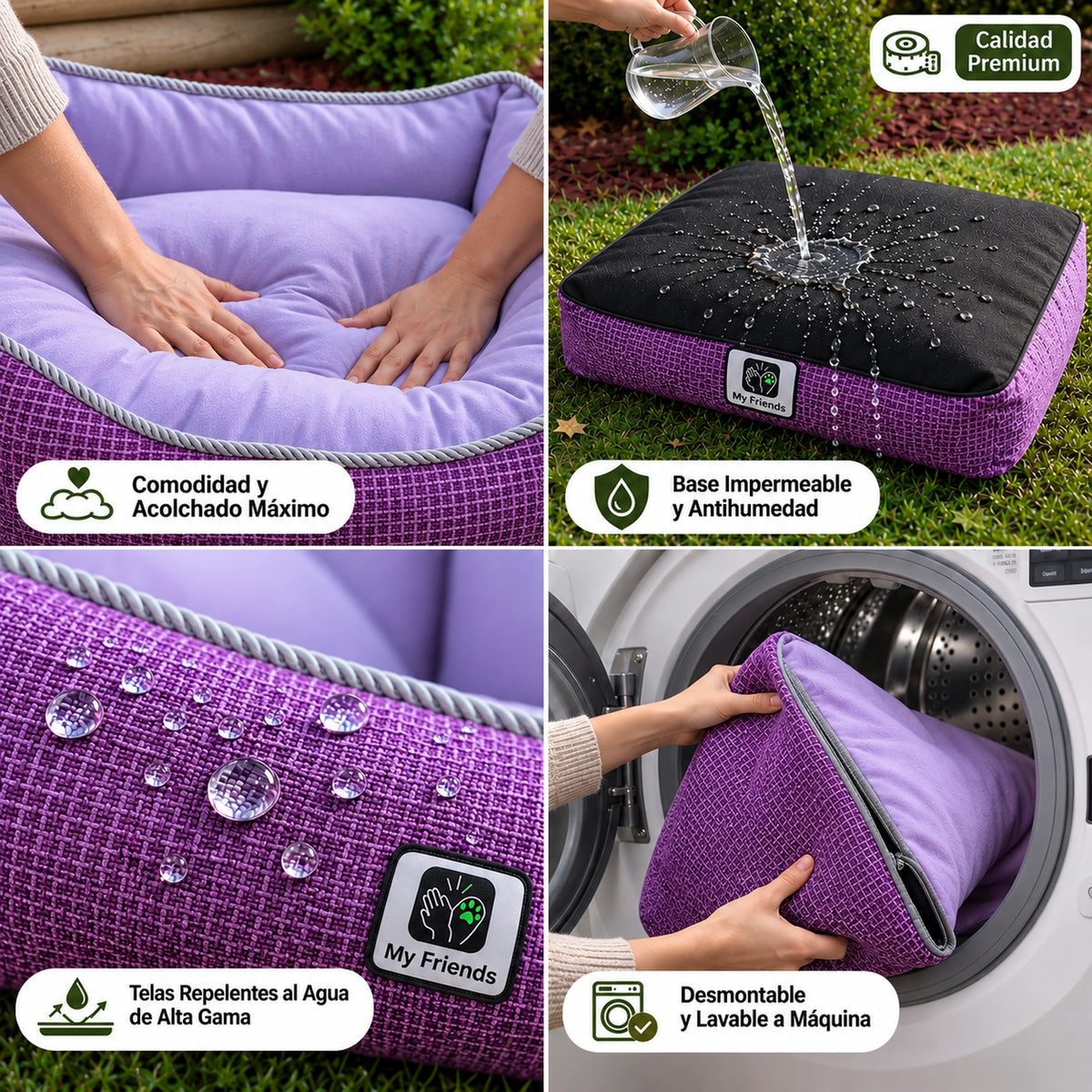 Cama de mascota diseño "Pink"