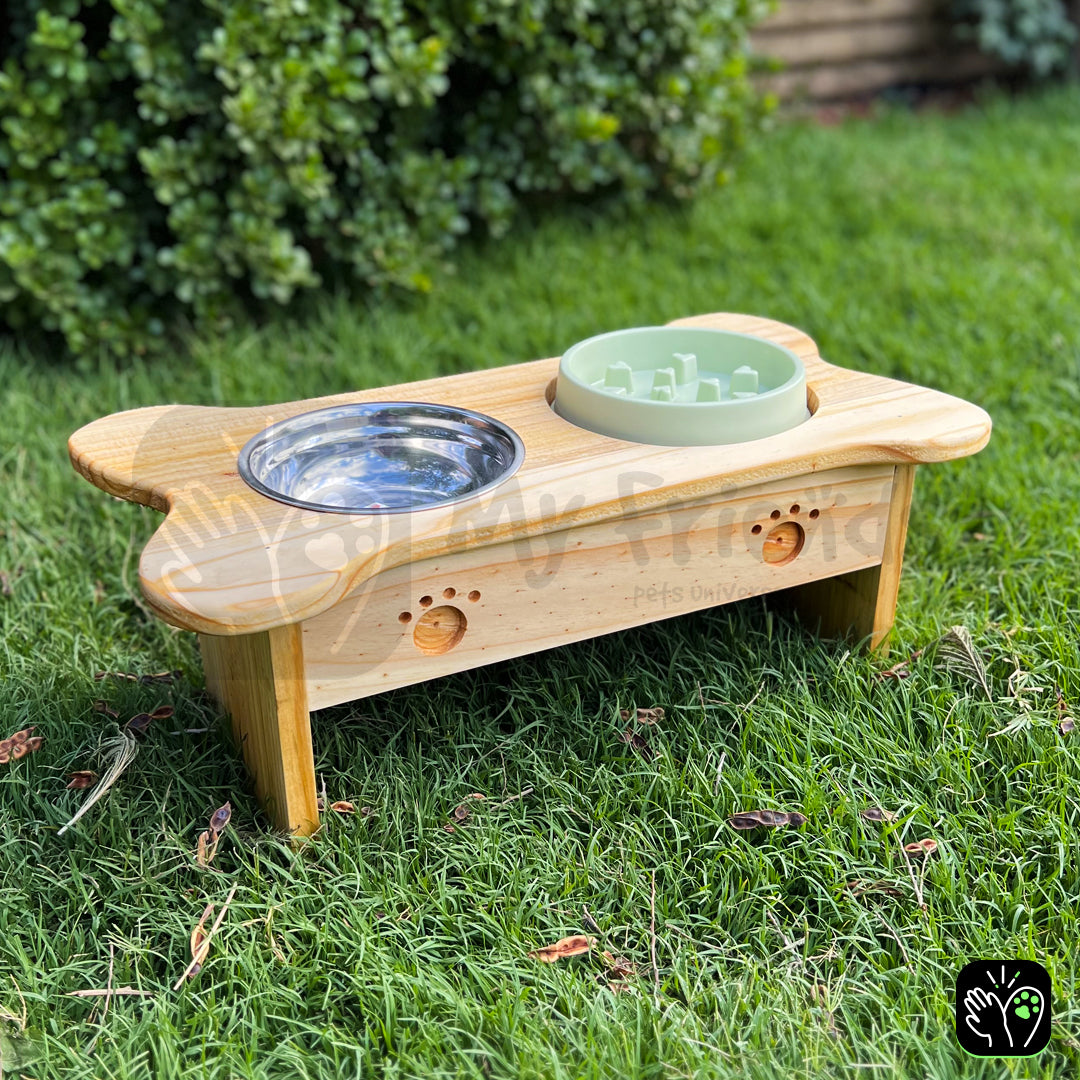 Comedero doble lento anti ansiedad