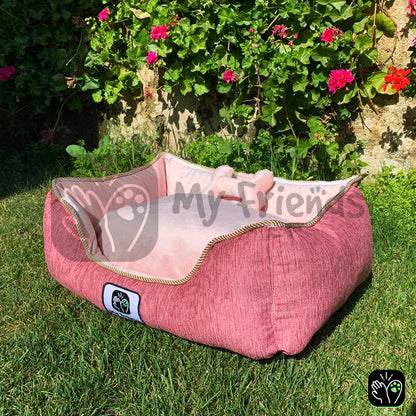 Cama de mascota diseño "rosada"