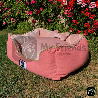 Cama de mascota diseño "Rosada"